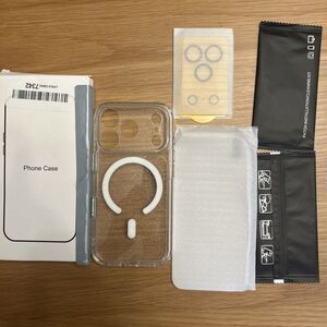 iPhone 17 PRO ESR MAGSAFE Case - Hybrid Magnetic Case - SHIMMER / Clear Glitter